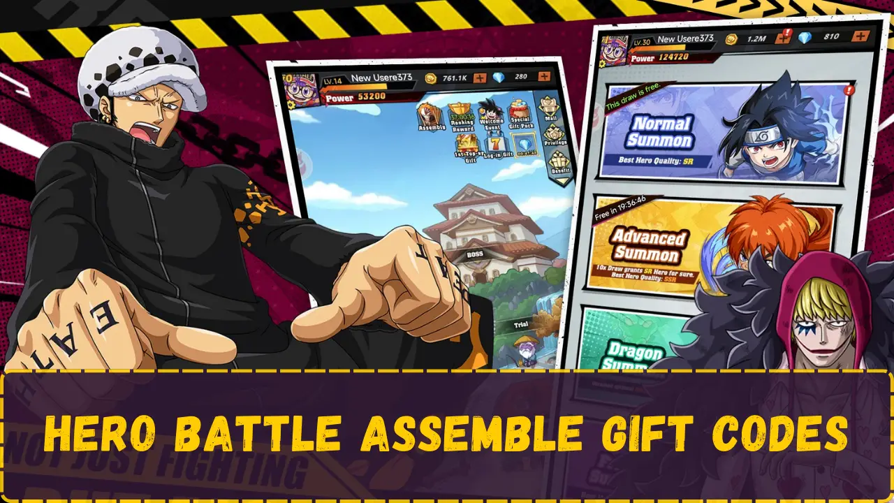 Hero Battle Assemble Gift Codes
