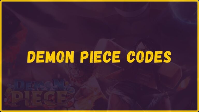 Roblox Demon Piece Codes Wiki