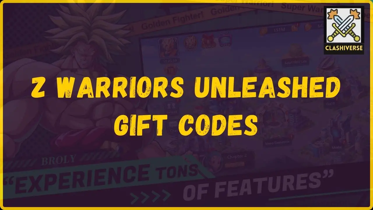 Z Warriors Unleashed gift codes