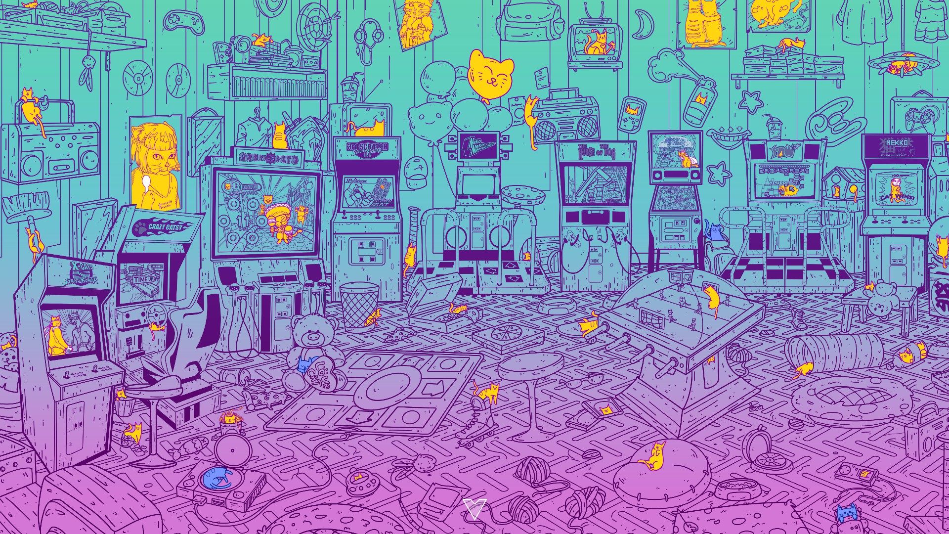 An Arcade Full of Cats - Cat Location #14