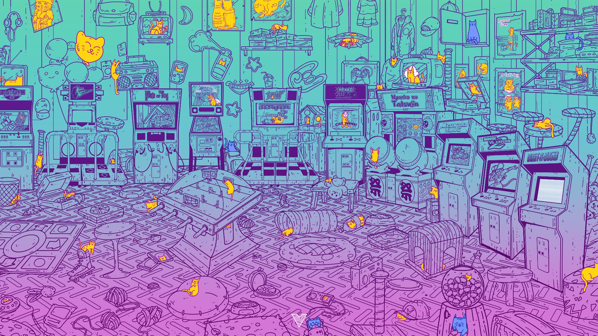 An Arcade Full of Cats - Cat Location #15