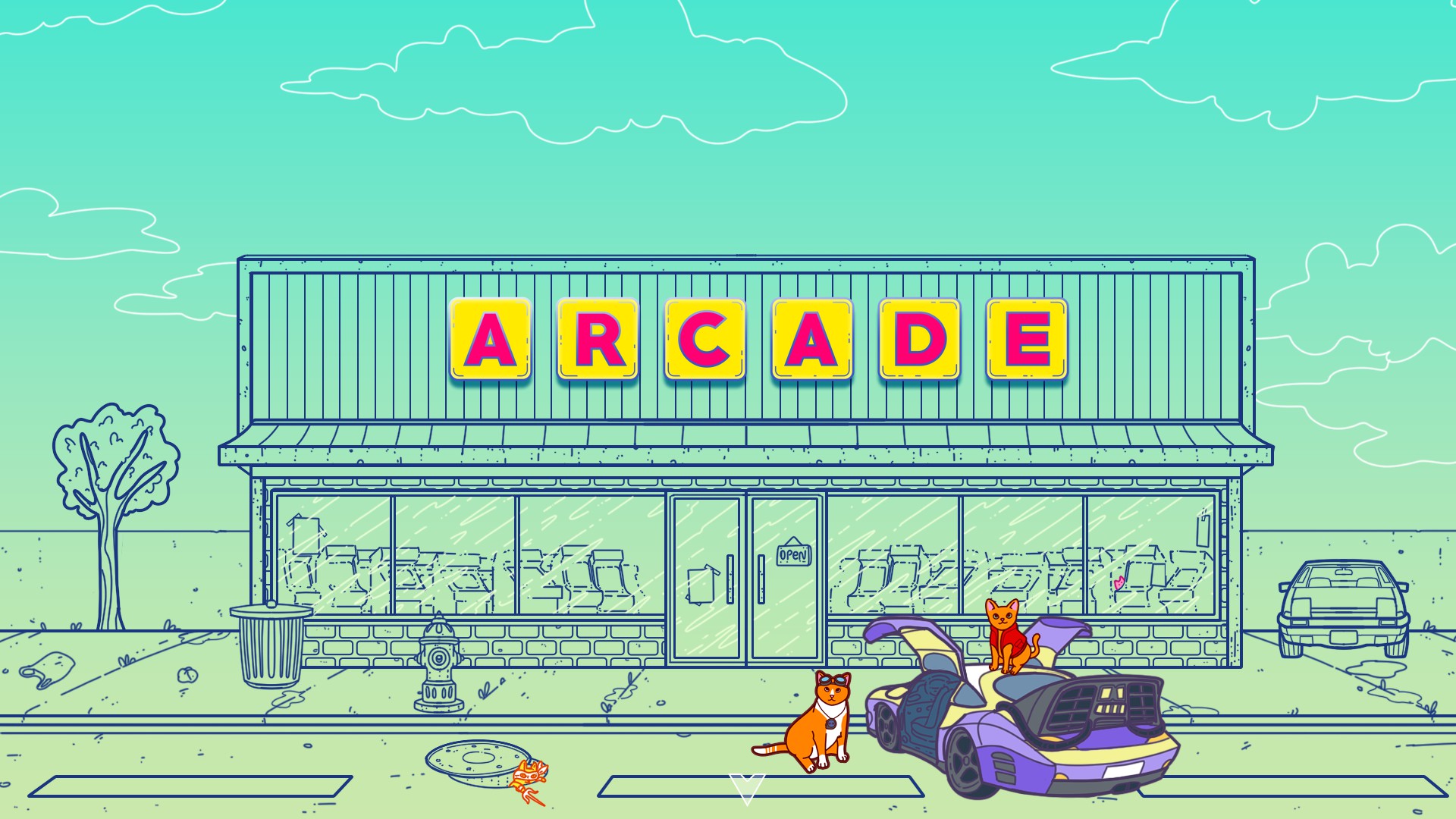 An Arcade Full of Cats - Cat Location #4