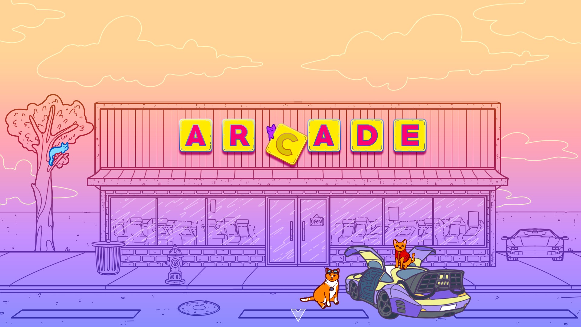 An Arcade Full of Cats - Cat Location #7