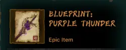 Blueprint purple thunder