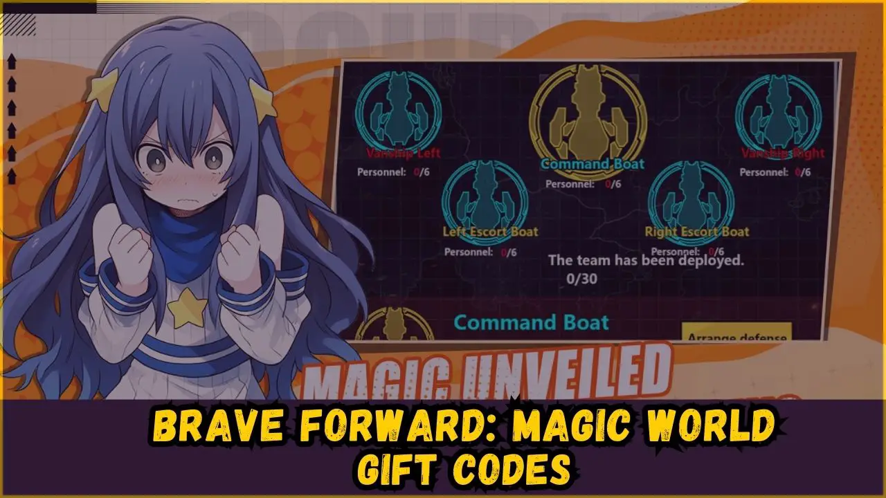 Brave Forward Magic World codes
