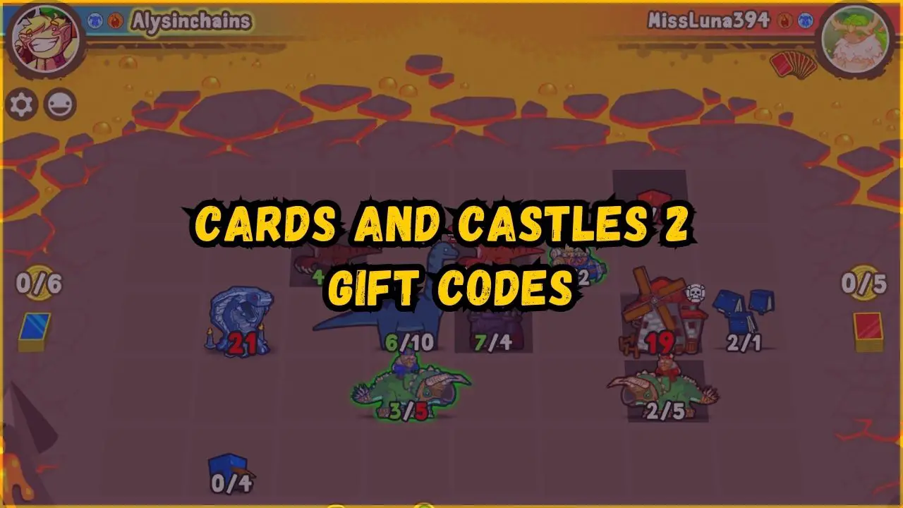 Cards and Castles 2 Gift Codes