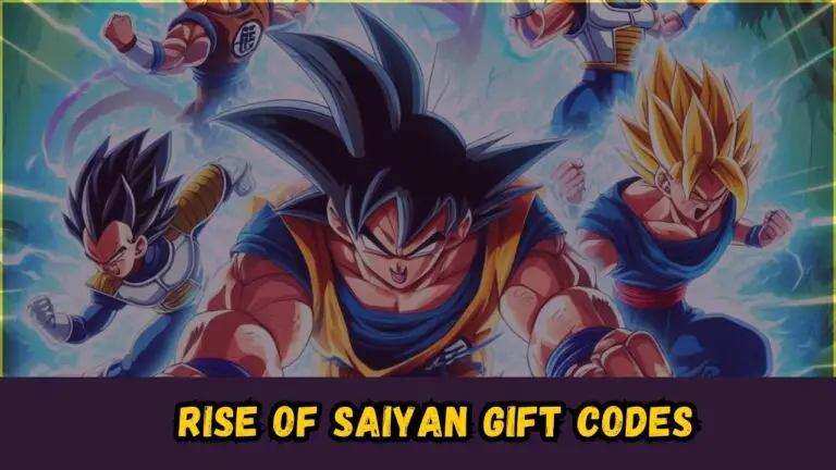 Rise Of Saiyan gift codes