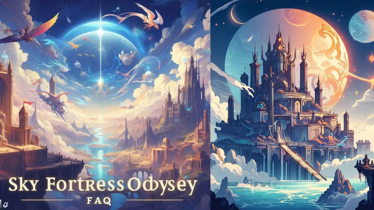Sky Fortress Odyssey FAQ section