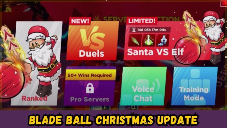 Blade Ball Christmas Update