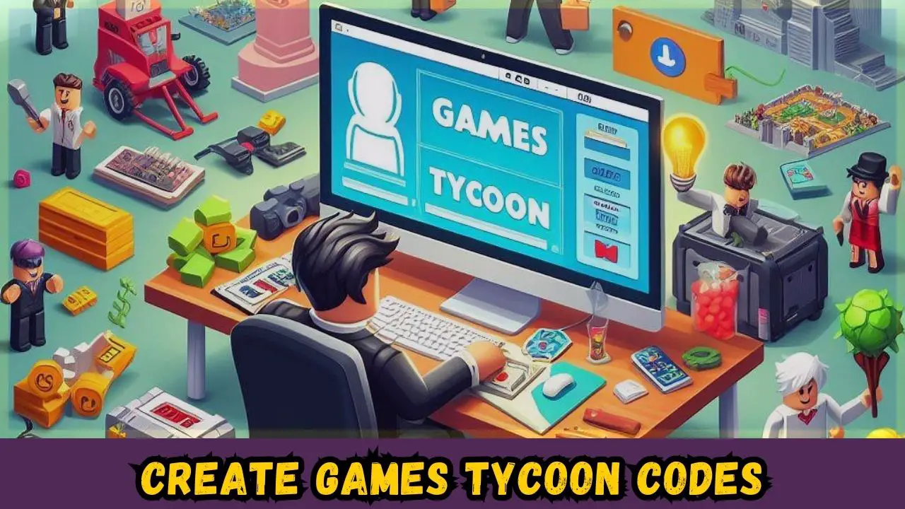 Create Games Tycoon Codes list