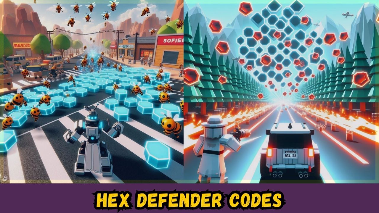 Hex Defender Codes list