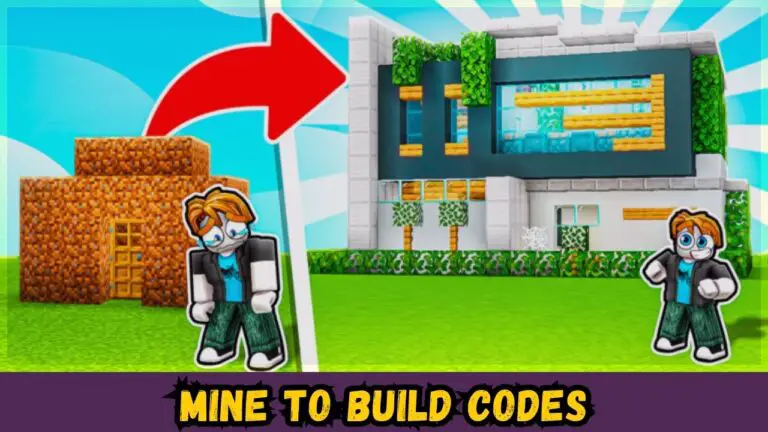 Mine To Build codes wiki