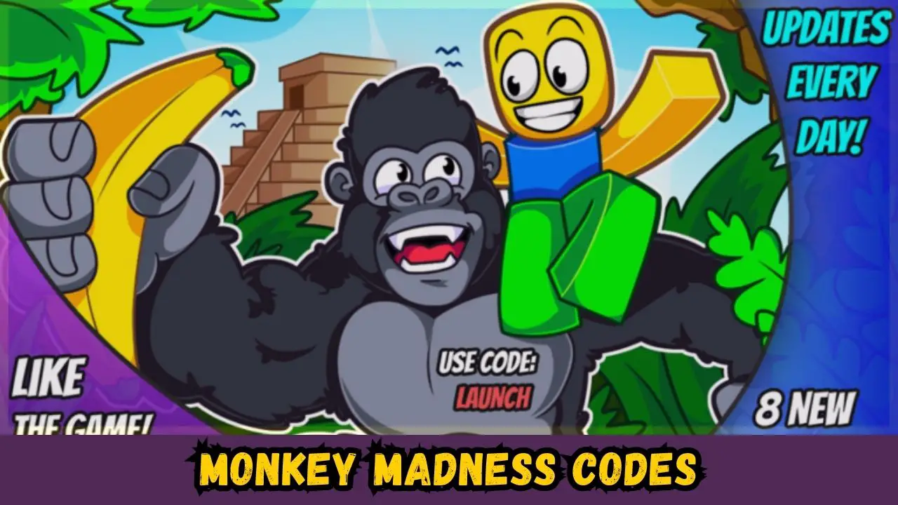 Monkey Madness codes