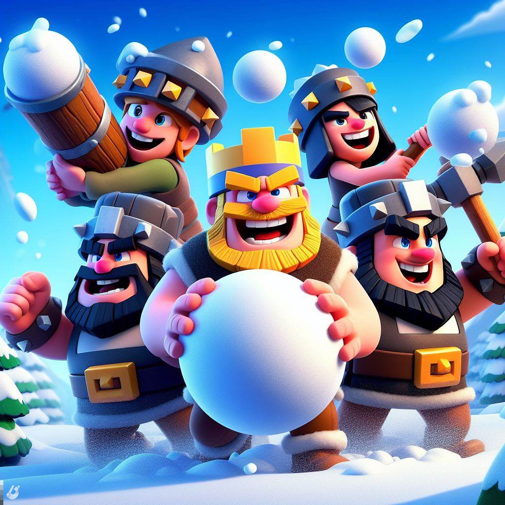 Snowball Fight Challenge in Clash Royale