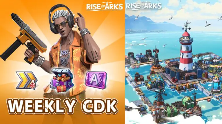 Rise of Arks Raft Survival Codes