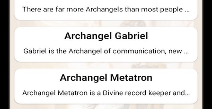List of All Archangels Call Codes-updated