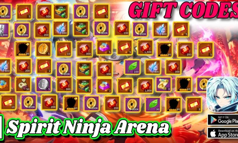 List of All Spirit Ninja Arena Codes-updated