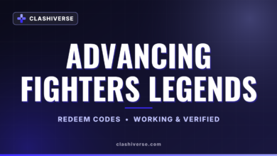 Advancing Fighters Legends codes
