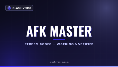 List of All AFK Master Codes-updated