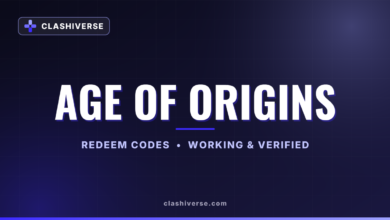 Age of Origins codes