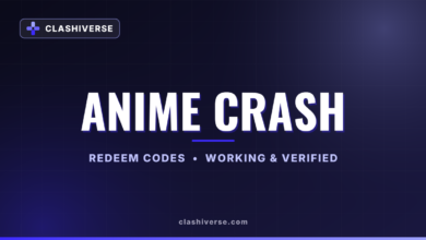 Anime Crash codes