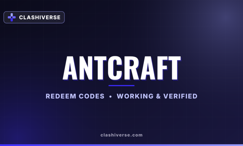 List of All AntCraft Codes-updated