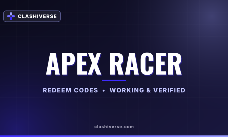 APEX Racer codes