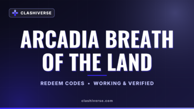 Arcadia Breath of the Land codes