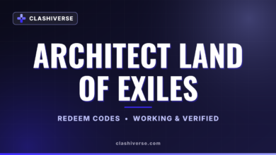 Architect Land of Exiles codes