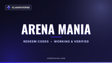 Arena Mania codes
