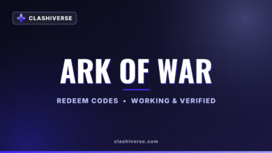 Ark of War codes
