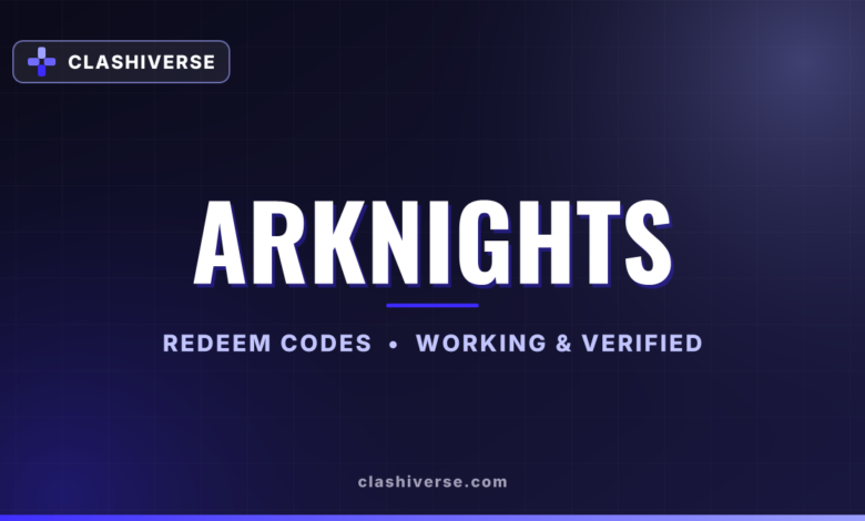 List of All Arknights Codes-updated