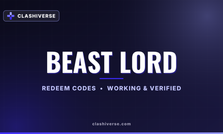 Beast Lord codes