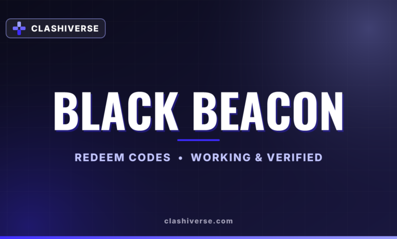 Black Beacon codes