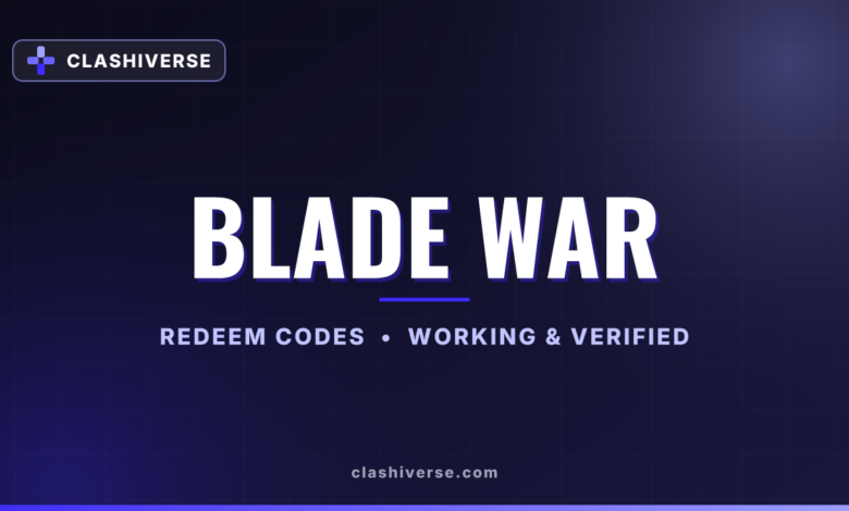 Blade War codes