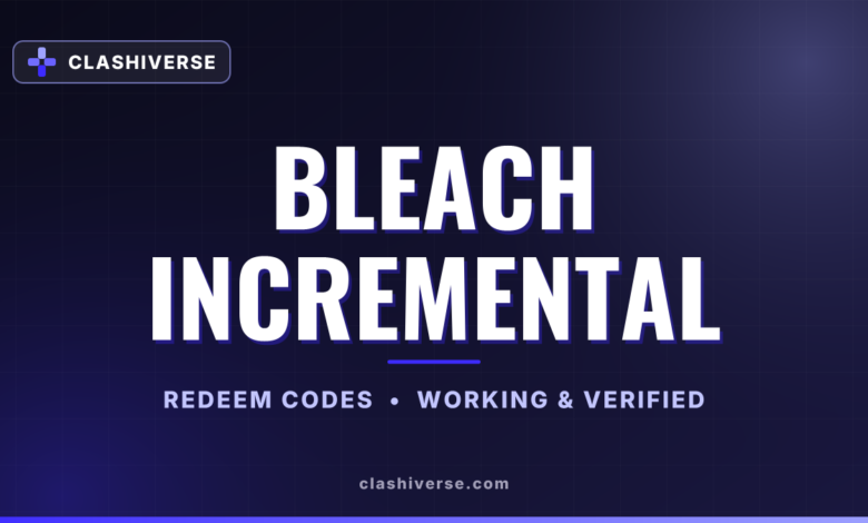 Bleach Incremental codes