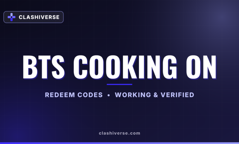 BTS Cooking On codes