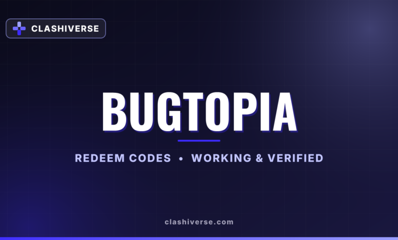 List of All Bugtopia Codes-updated