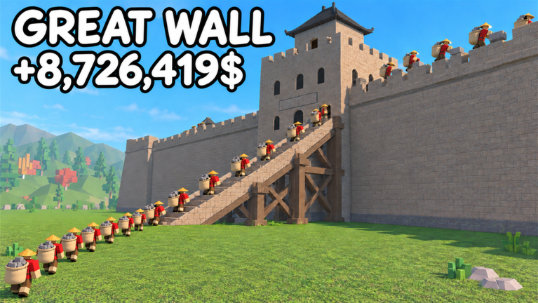 List of All Build the Great Wall Codes-updated