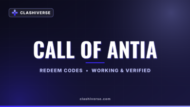 List of All Call of Antia Codes-updated