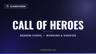 List of All Call of Heroes Codes-updated