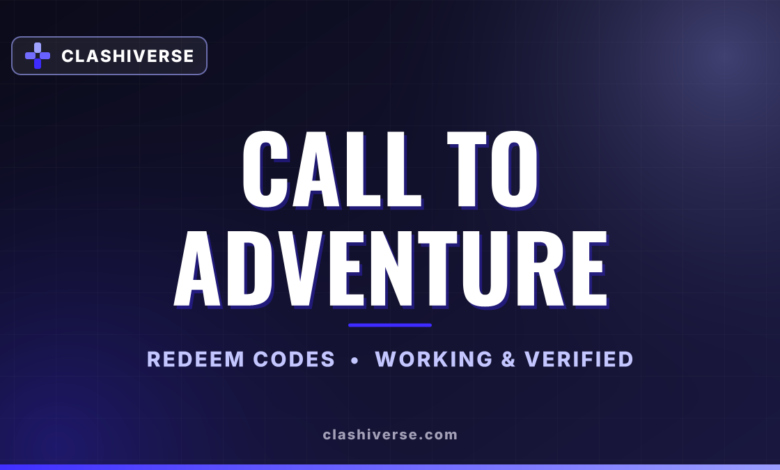 List of All Call to Adventure Codes-updated