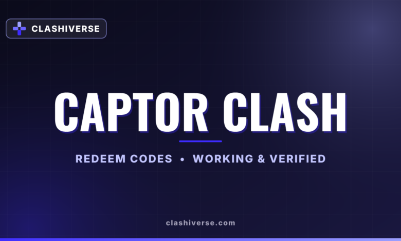 List of All Captor Clash Codes-updated