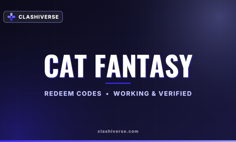Cat Fantasy codes