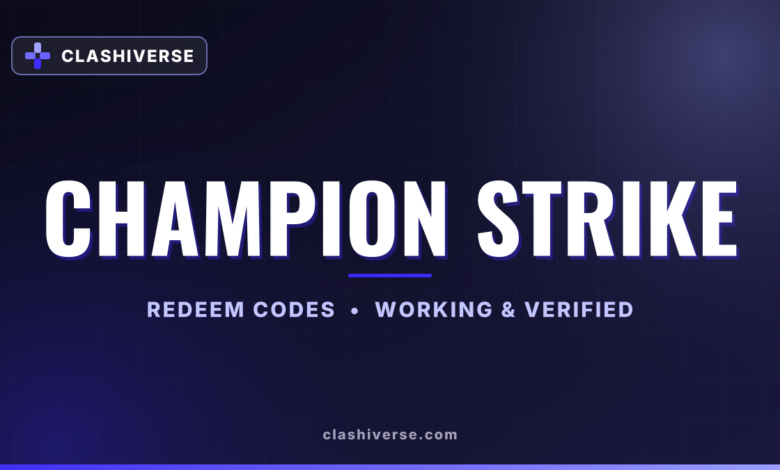 List of All Champion Strike Codes-updated