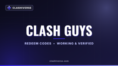 List of All Clash Guys Codes-updated