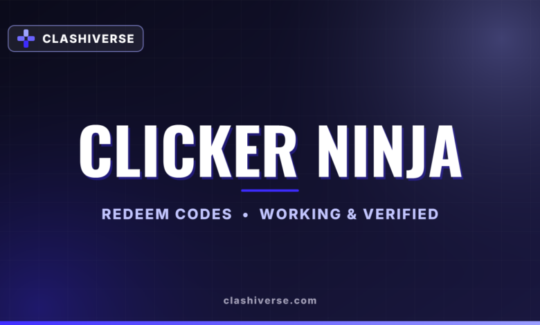 List of All Clicker Ninja Codes-updated