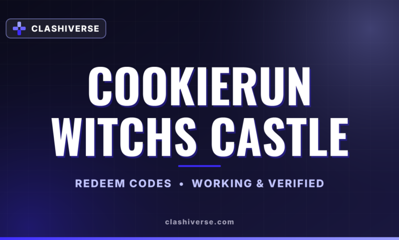 List of All CookieRun Witchs Castle Codes-updated