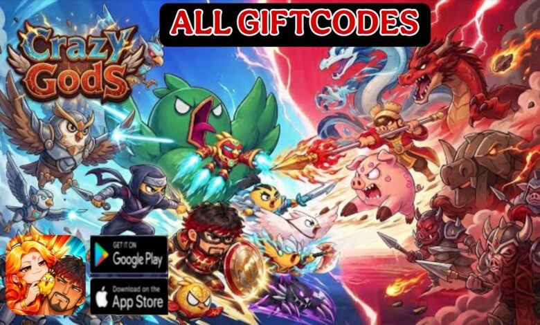 List of All Crazy Gods Codes-updated
