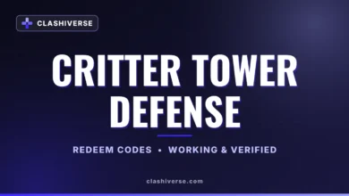 Critter Tower Defense codes